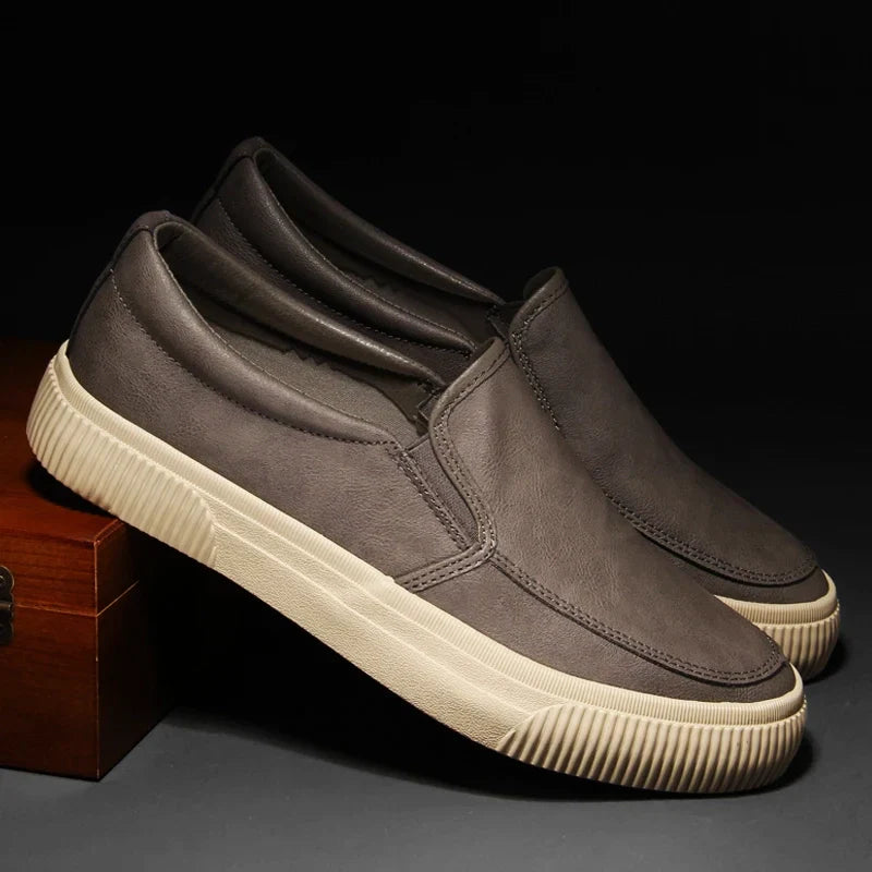 Alessandro - Mountainville leren slip-on schoenen